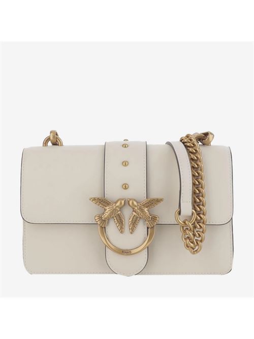 LOVE ONE MINI PINKO | 105856.A0F1Z14Q BIANCO SETA-AN.GOLD